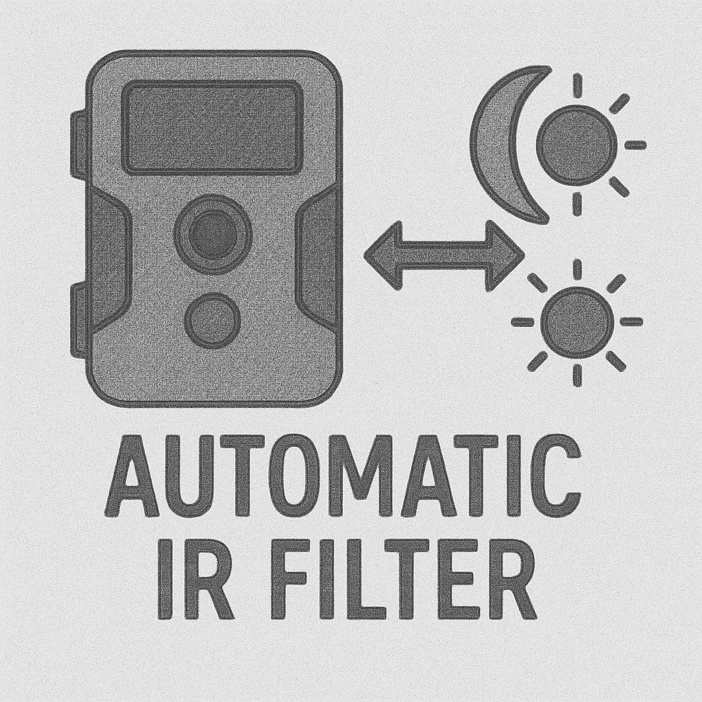 Filtro IR Automatico nelle Fototrappole