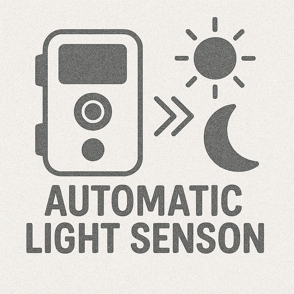 Sensore di Luce Automatico nelle Fototrappole