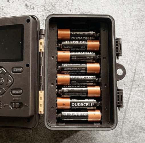 Vano Batterie nelle Fototrappole